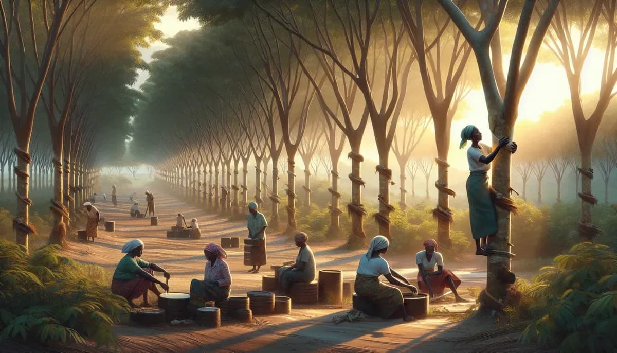 Ivory Coast: women tap into financial freedom through rubber tree farms